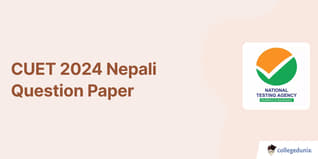 CUET Nepali Question Paper 2024: Download Question paper with Answers PDF